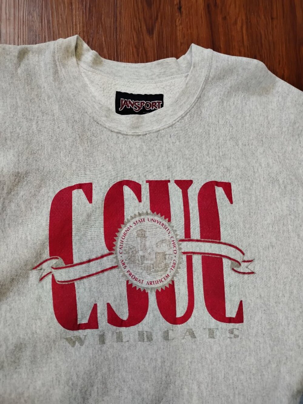 Vintage Jansport California State University Chico Wildcats Cewneck Sweatshirt